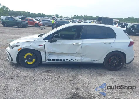 2023 Volkswagen Gti 2.0T 40Th Anniversary Edition from USA, damaged, VIN WVW9A7CD8PW165605